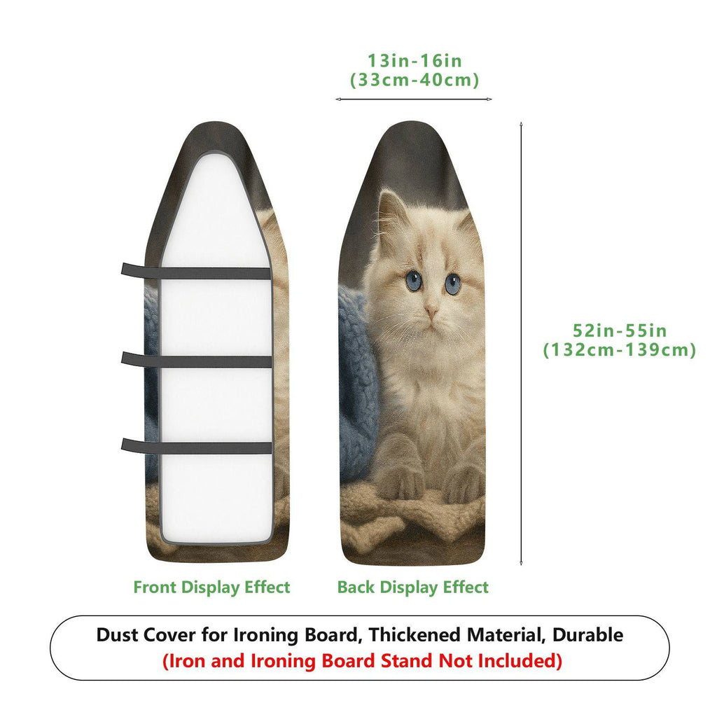 1-Piece Cat Cute Kitten  Ironing Board Cover, Universal Size, Without Board