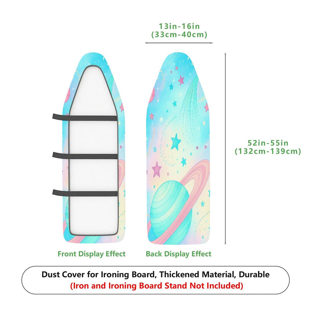 1-Piece Star Planet Space  Ironing Board Cover, Universal Size, Without Board