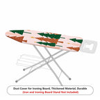 1-Piece Christmas Tree Star Pattern  Ironing Board Cover, Universal Size, Without Board