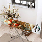 1-Piece Santa Claus Reindeer Sleigh  Ironing Board Cover, Universal Size, Without Board