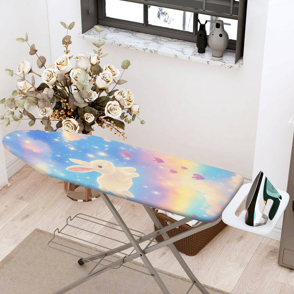 1-Piece Rabbit Star Sky Heart  Ironing Board Cover, Universal Size, Without Board