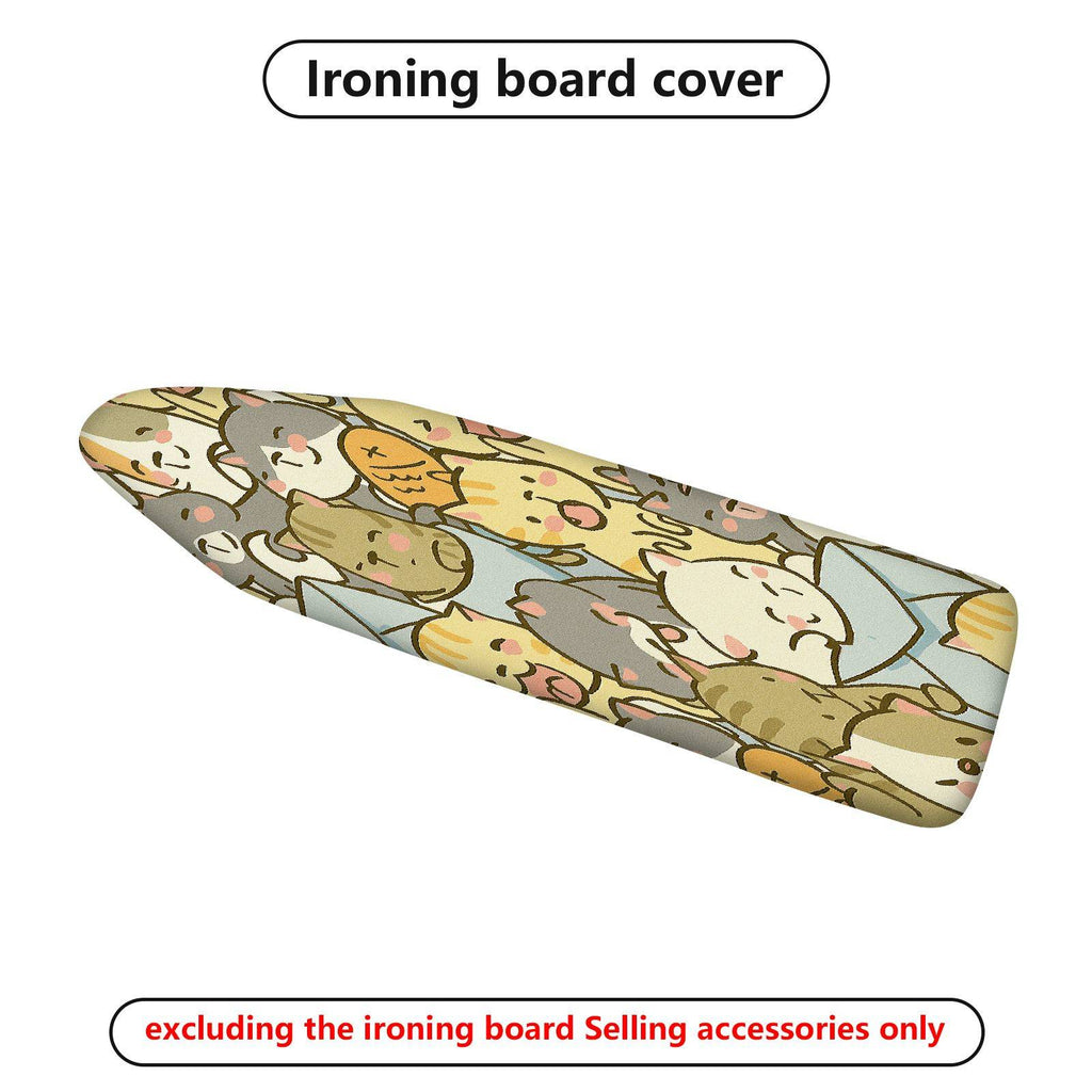 1-Piece Animals Cute Colorful  Ironing Board Cover, Universal Size, Without Board