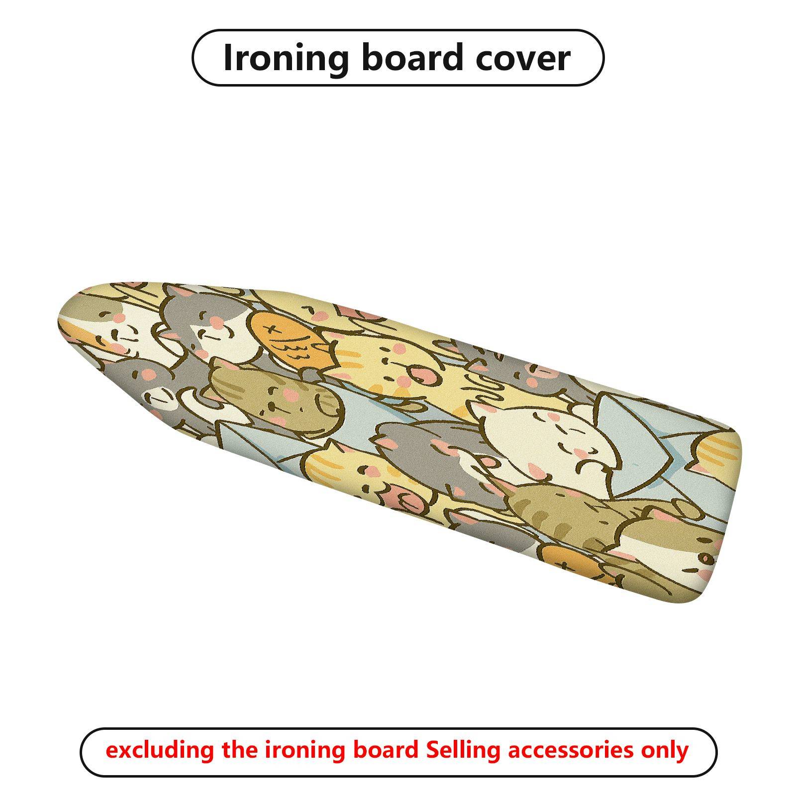1-Piece Animals Cute Colorful  Ironing Board Cover, Universal Size, Without Board