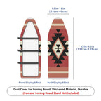 1-Piece Geometric Tribal Pattern Retro Ethnic Style  Ironing Board Cover, Universal Size, Without Board