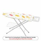 1-Piece Ice Cream Popsicle Star  Ironing Board Cover, Universal Size, Without Board