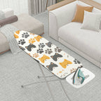 1-Piece Cat Paw Print  Pattern  Ironing Board Cover, Universal Size, Without Board