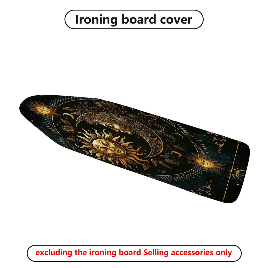 1-Piece Sun Moon Stars  Ironing Board Cover, Universal Size, Without Board
