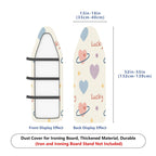 1-Piece Heart Star Planet  Ironing Board Cover, Universal Size, Without Board