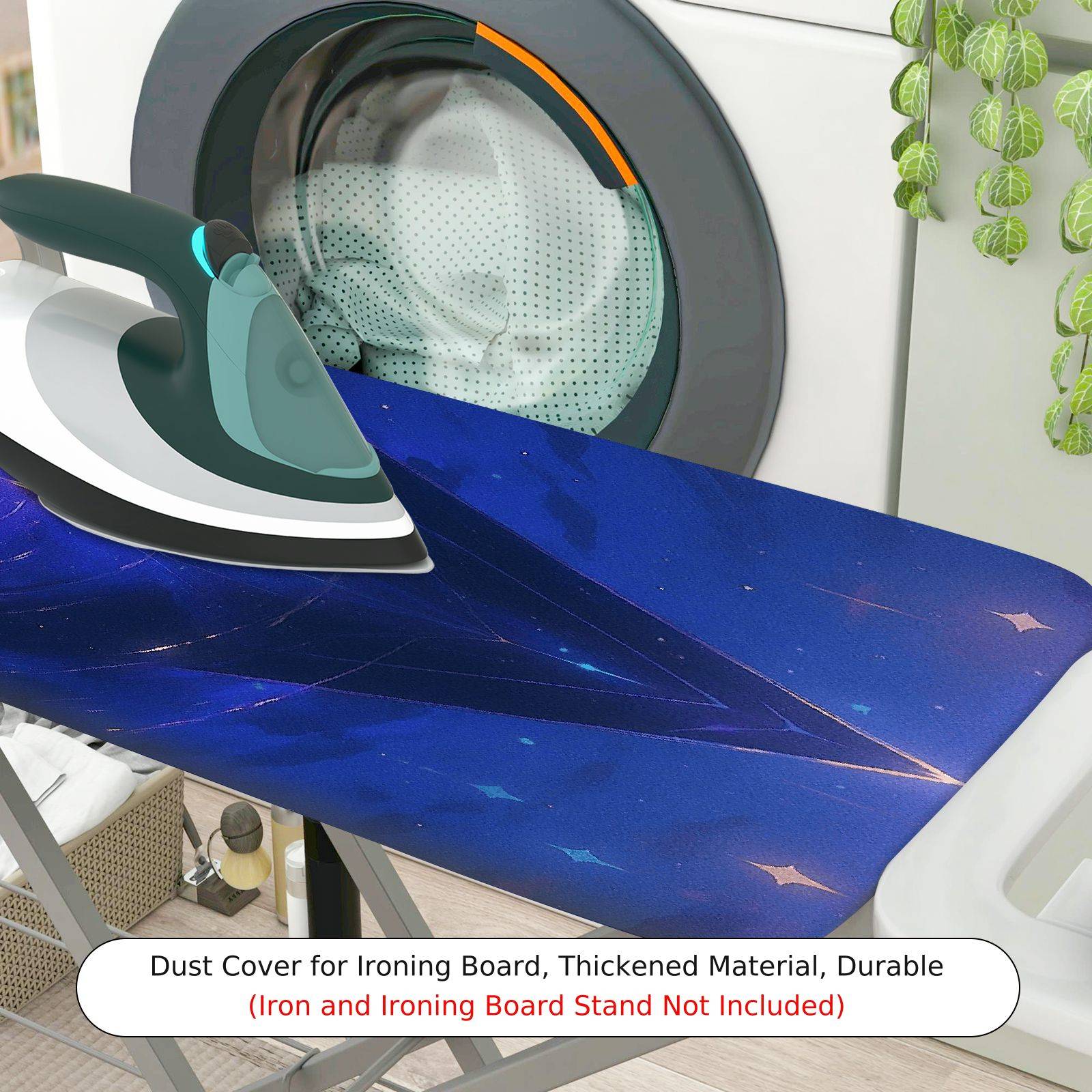 1-Piece Galaxy Star Space  Ironing Board Cover, Universal Size, Without Board
