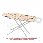 1-Piece Moon Star Astronomy  Ironing Board Cover, Universal Size, Without Board