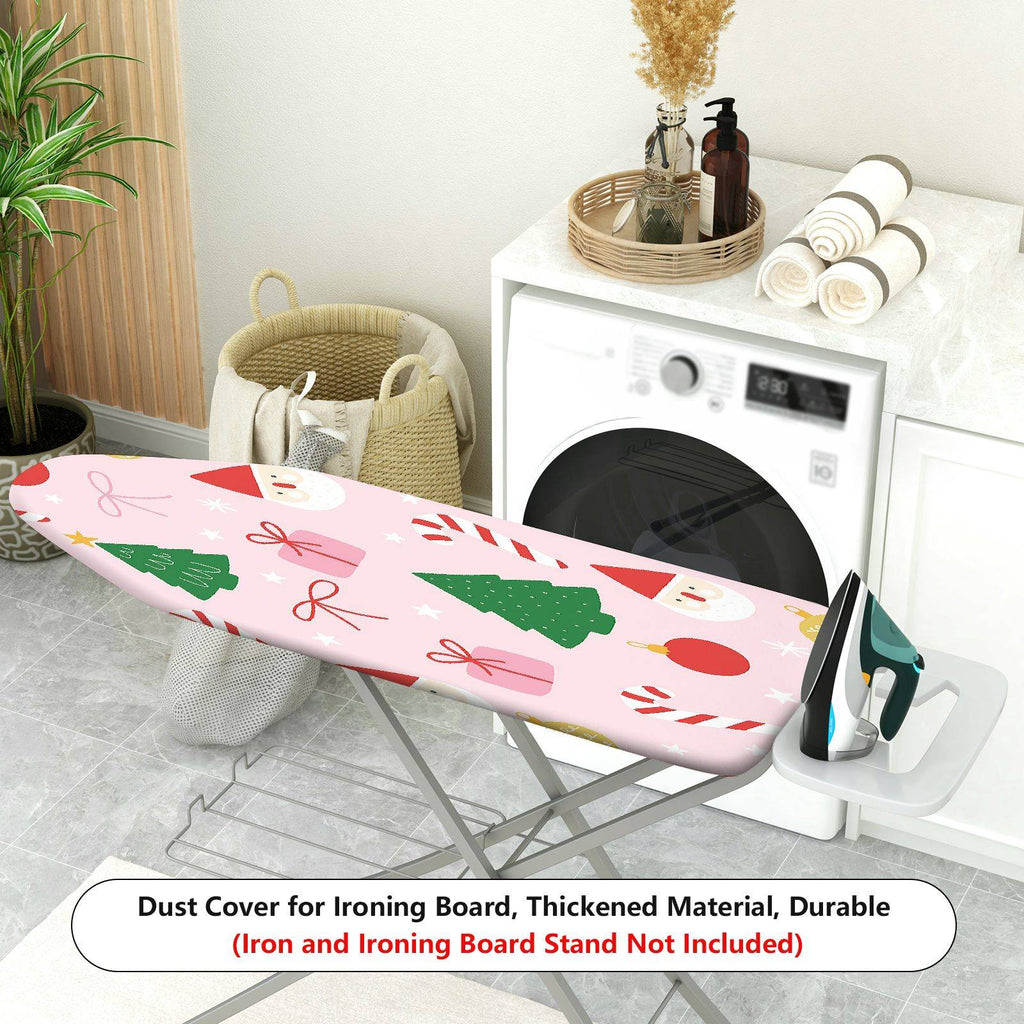 1-Piece Christmas Santa Tree Gift  Ironing Board Cover, Universal Size, Without Board