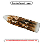 1-Piece Dogs Puppies Animals  Ironing Board Cover, Universal Size, Without Board