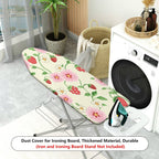 1-Piece Floral Strawberry Botanical  Ironing Board Cover, Universal Size, Without Board