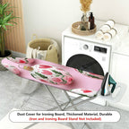 1-Piece Christmas Floral Decorative  Ironing Board Cover, Universal Size, Without Board