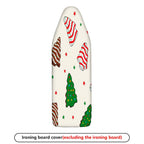 1-Piece Christmas Tree Bell Star  Ironing Board Cover, Universal Size, Without Board