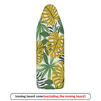 1-Piece Tropical Leaf Pattern Green Palm  Ironing Board Cover, Universal Size, Without Board