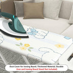 1-Piece Cat Flower  Ironing Board Cover, Universal Size, Without Board