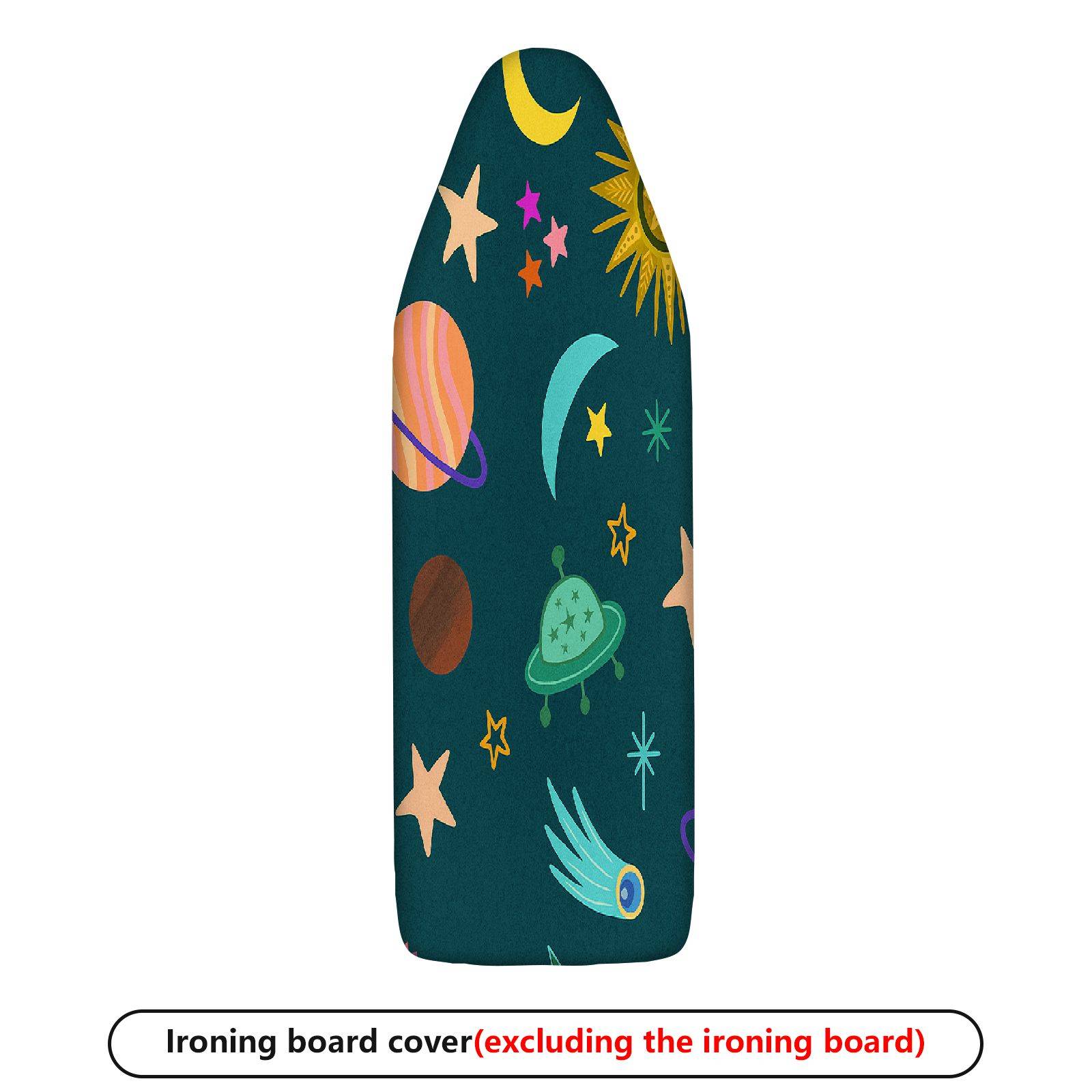1-Piece Space Planet Star  Ironing Board Cover, Universal Size, Without Board