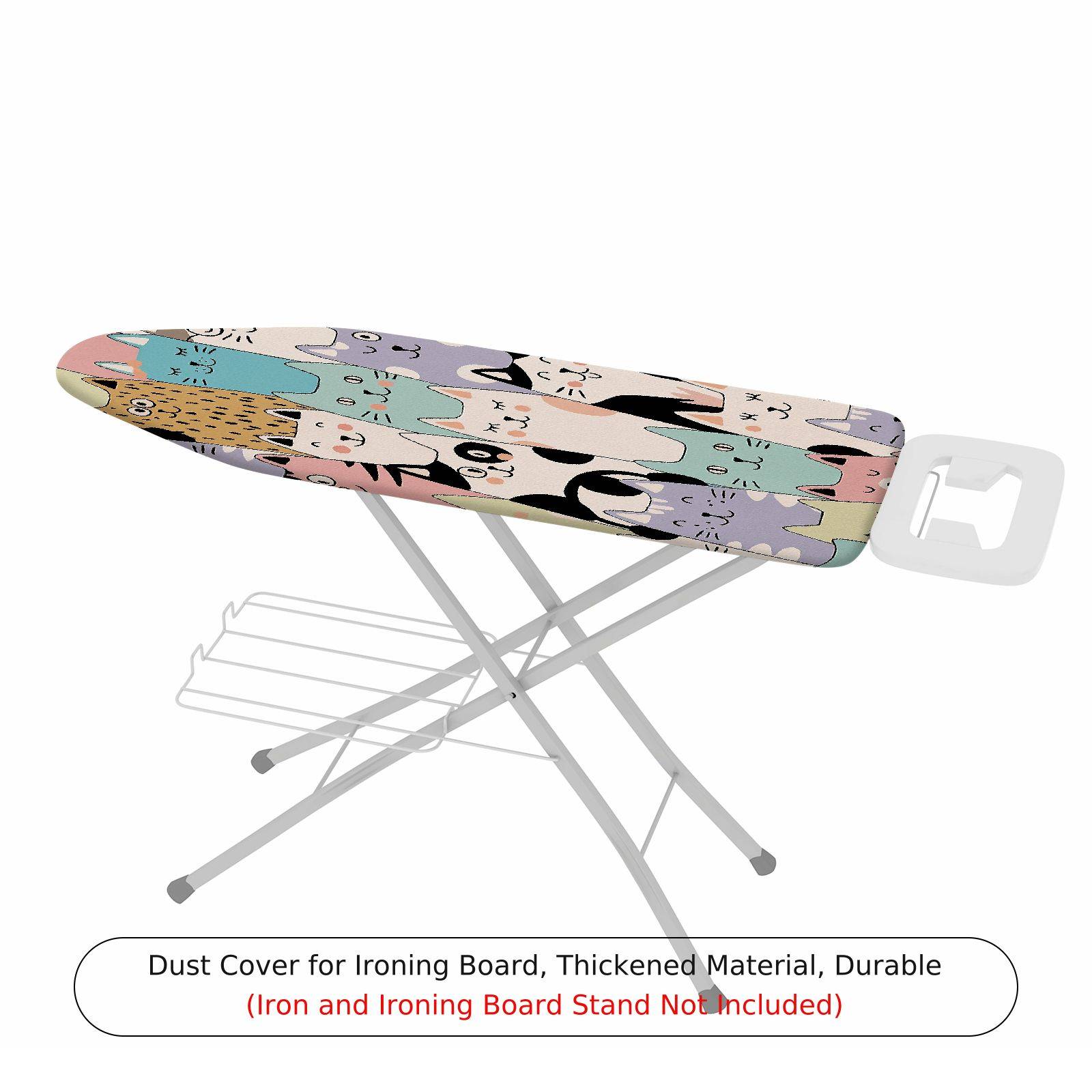 1-Piece Animal Pastel  Ironing Board Cover, Universal Size, Without Board