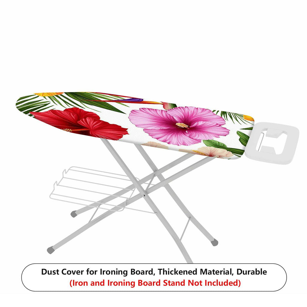 1-Piece Tropical Floral Exotic  Ironing Board Cover, Universal Size, Without Board