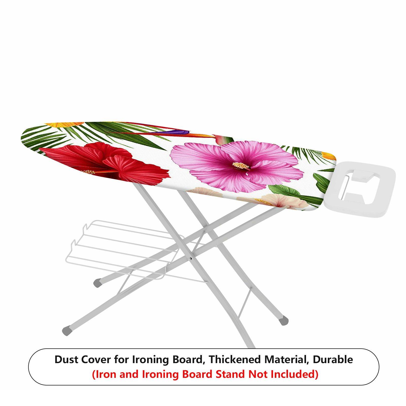 1-Piece Tropical Floral Exotic  Ironing Board Cover, Universal Size, Without Board