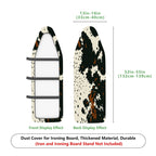 1-Piece Animal Print Camouflage Pattern  Ironing Board Cover, Universal Size, Without Board