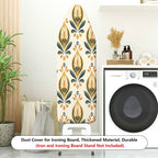 1-Piece Iron Art Floral Retro  Ironing Board Cover, Universal Size, Without Board