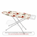 1-Piece Reindeer Christmas Winter  Ironing Board Cover, Universal Size, Without Board