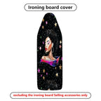 1-Piece Starry Night Cosmic Woman Space  Ironing Board Cover, Universal Size, Without Board