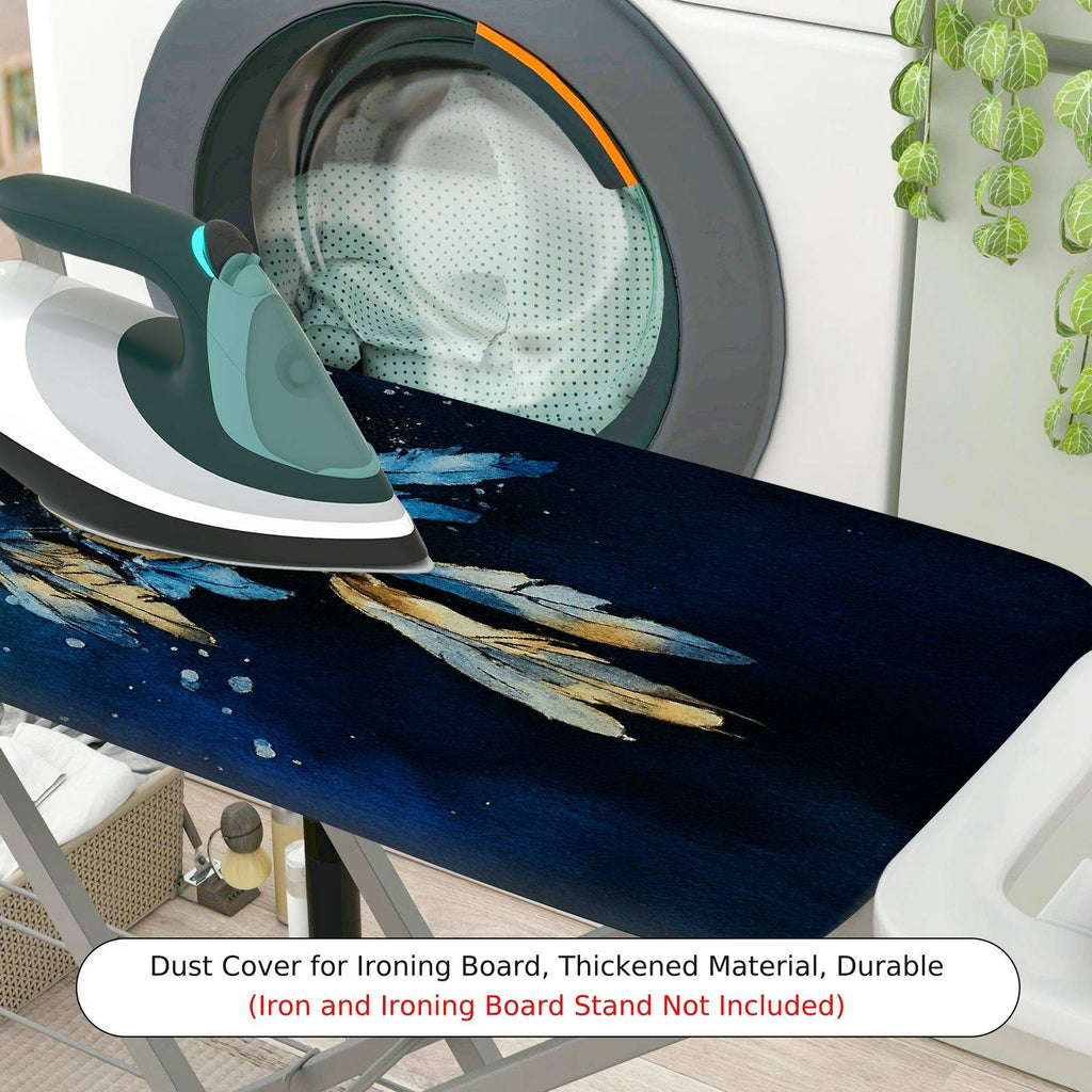1-Piece Dreamcatcher Feather Night Sky  Ironing Board Cover, Universal Size, Without Board