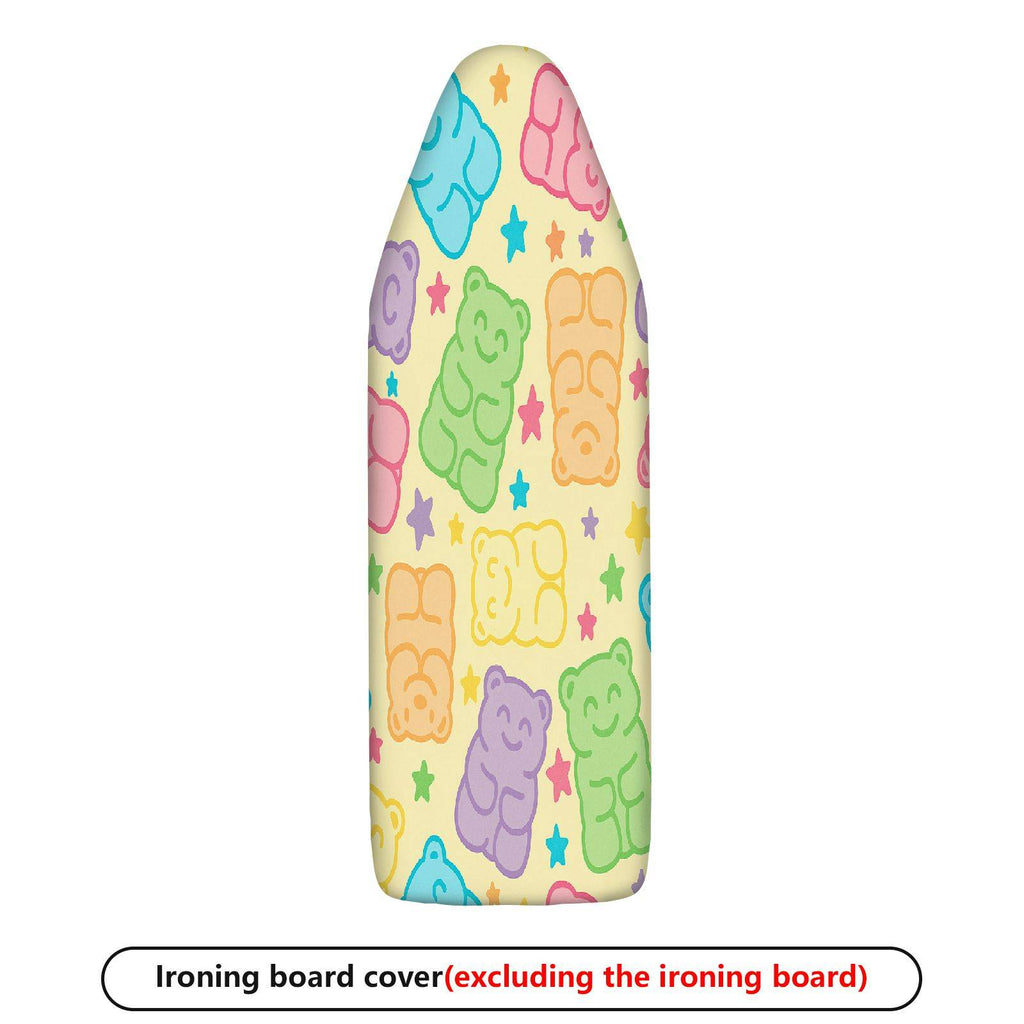 1-Piece Bear Star Colorful  Ironing Board Cover, Universal Size, Without Board