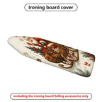 1-Piece Christmas Santa Sleigh  Ironing Board Cover, Universal Size, Without Board