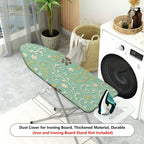 1-Piece Christmas Floral Berry  Ironing Board Cover, Universal Size, Without Board