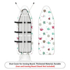 1-Piece Nautical Sea Creatures Starfish  Ironing Board Cover, Universal Size, Without Board