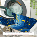 1-Piece Rabbit Starry Night Blue  Ironing Board Cover, Universal Size, Without Board