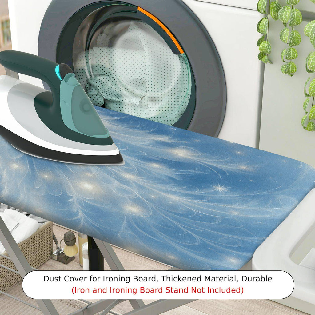 1-Piece Swan Starry Night Elegant  Ironing Board Cover, Universal Size, Without Board