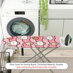 1-Piece Rabbit Strawberry Floral  Ironing Board Cover, Universal Size, Without Board