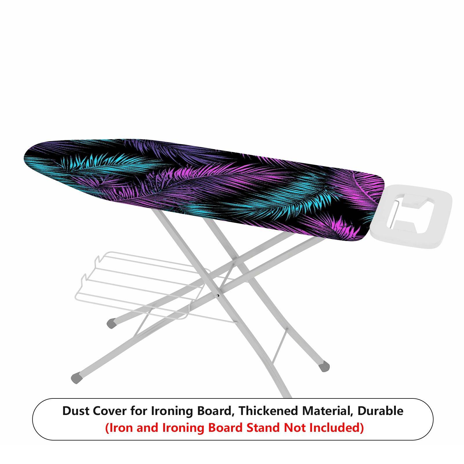 1-Piece Tropical Palm Leaf Pattern  Ironing Board Cover, Universal Size, Without Board
