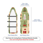 1-Piece Christmas Holiday Festive  Ironing Board Cover, Universal Size, Without Board