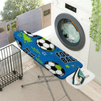 1-Piece Football Soccer Stars  Ironing Board Cover, Universal Size, Without Board