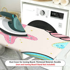 1-Piece Shell Starfish Ocean  Ironing Board Cover, Universal Size, Without Board