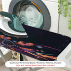 1-Piece Galaxy Dreamcatcher Stars  Ironing Board Cover, Universal Size, Without Board