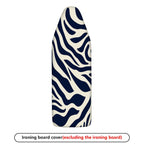 1-Piece Zebra Pattern Striped Chic  Ironing Board Cover, Universal Size, Without Board