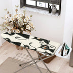 1-Piece Cat Pattern Black  Animal  Ironing Board Cover, Universal Size, Without Board