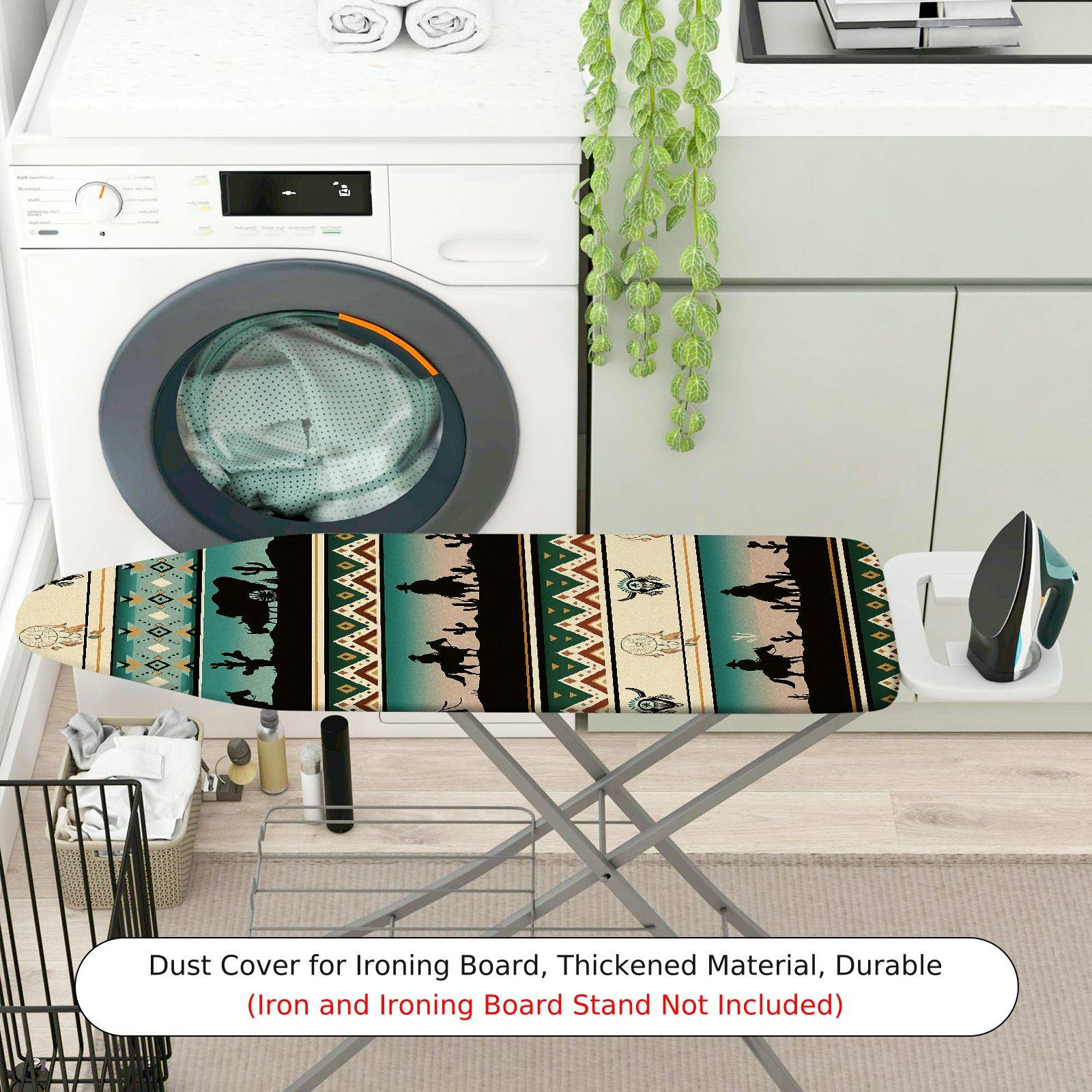 1-Piece Western Tribal Dreamcatcher  Ironing Board Cover, Universal Size, Without Board