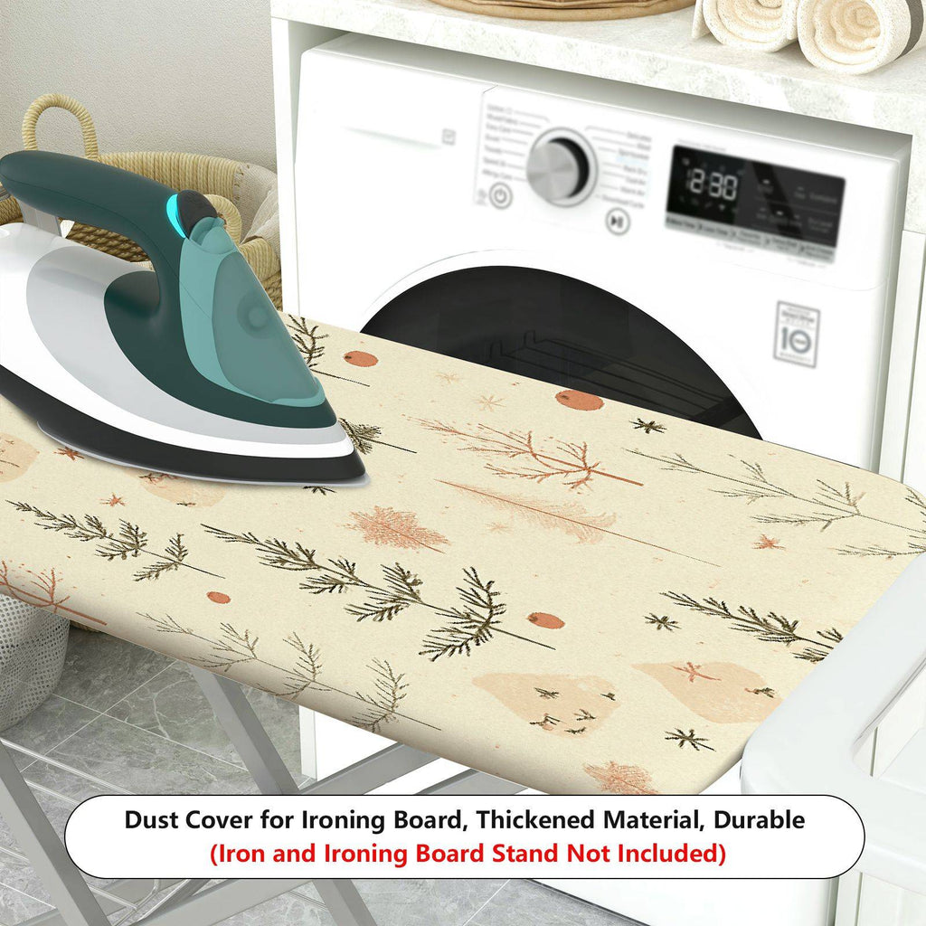 1-Piece Pine Tree Abstract Stars  Ironing Board Cover, Universal Size, Without Board