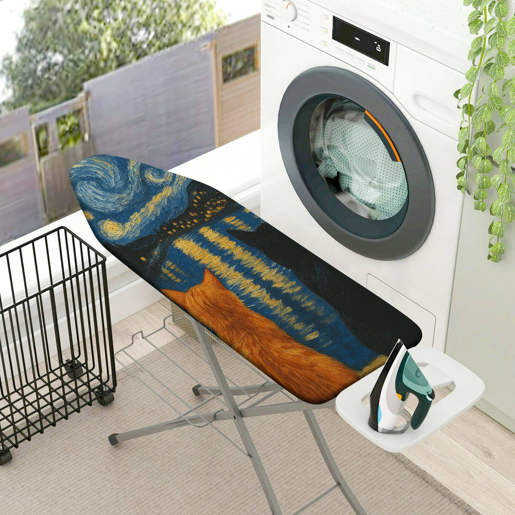1-Piece Starry Night Art Creative Pattern  Ironing Board Cover, Universal Size, Without Board