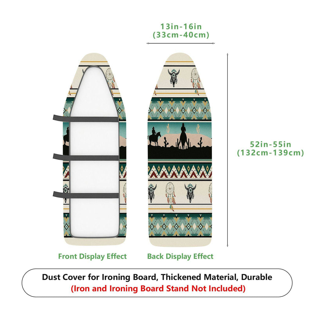 1-Piece Bohemian Geometric Dreamcatcher  Ironing Board Cover, Universal Size, Without Board
