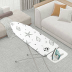 1-Piece Seaside Starfish Shell Coral  Ironing Board Cover, Universal Size, Without Board
