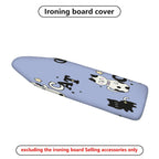 1-Piece Cat Dog Star Moon  Ironing Board Cover, Universal Size, Without Board